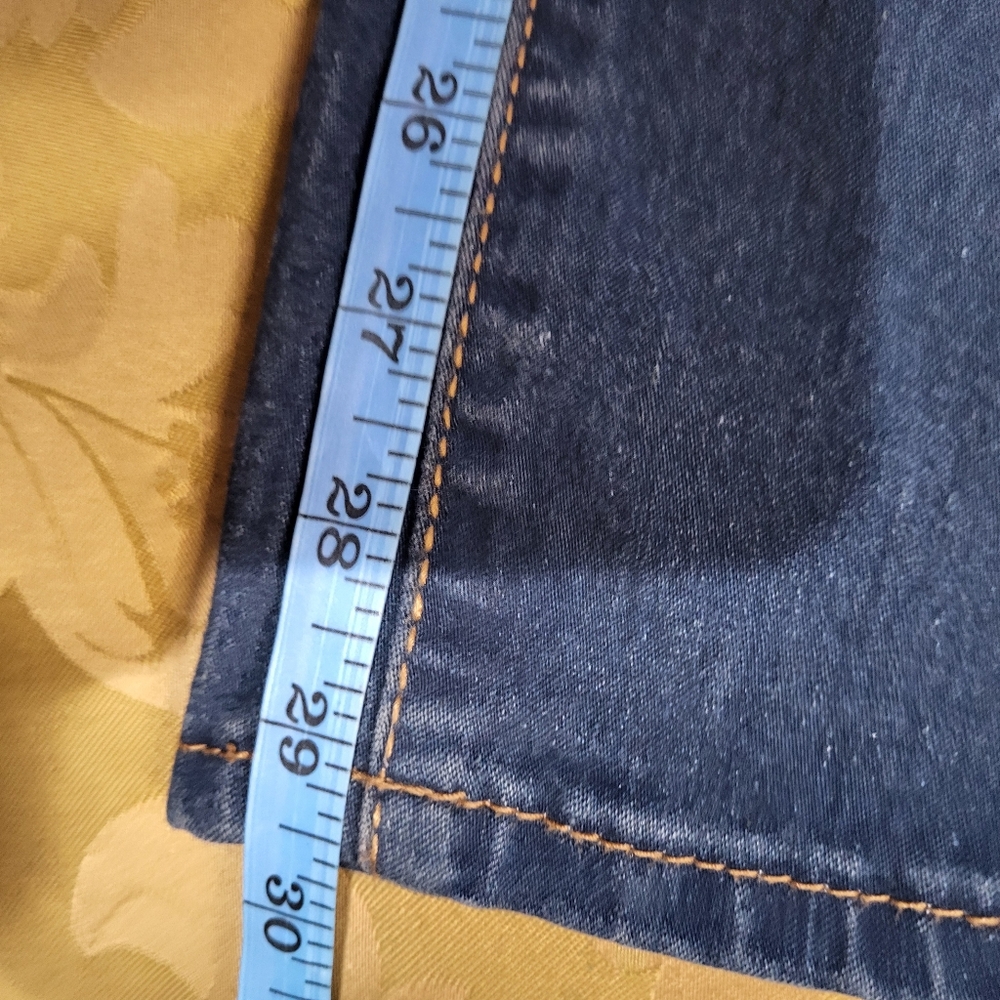 *3/$30 Sale* L'square Junior Flare Jeans Booty Pop! Dark Wash - Picture 6 of 6